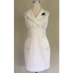 KAY UNGER Sleeveless Sheath Dress